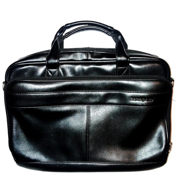 Samsonite Bags Samsonite Leather Slim Briefcase Laptop Storage